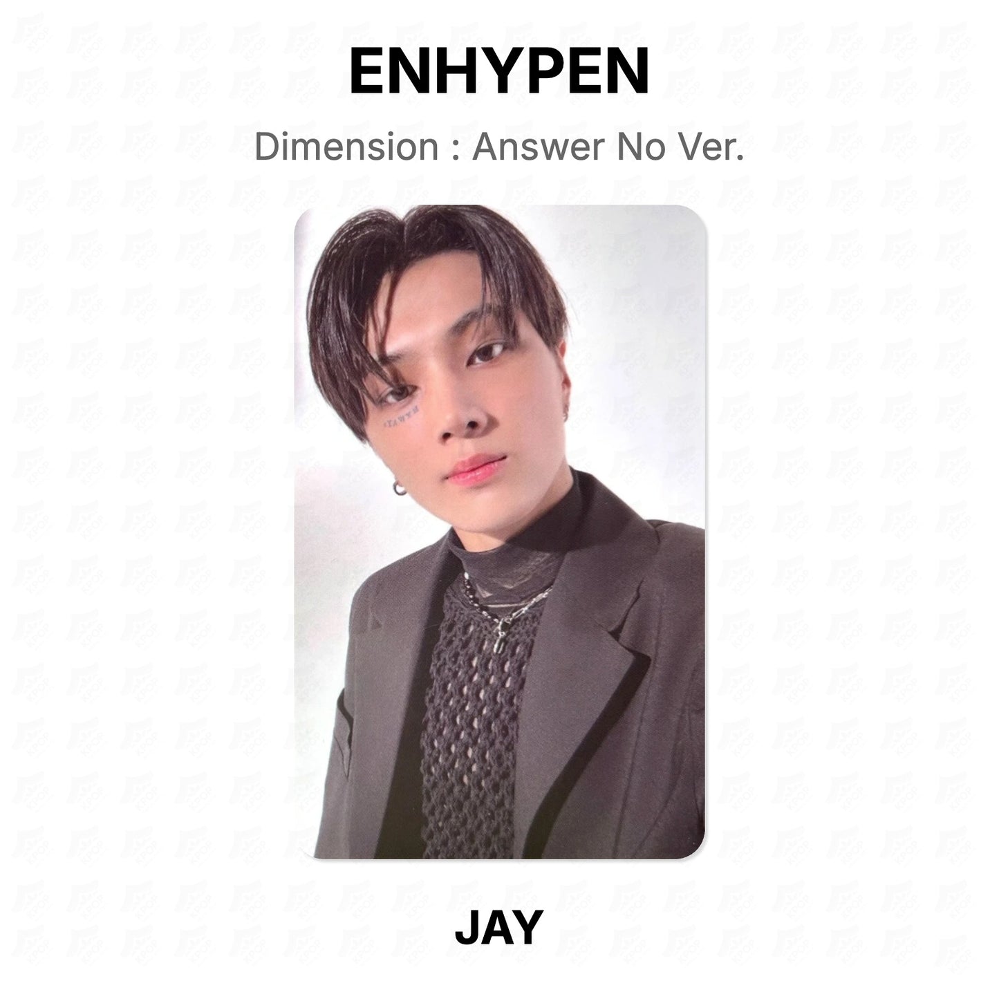 ENHYPEN Dimension : Answer No Ver. Official Photocard