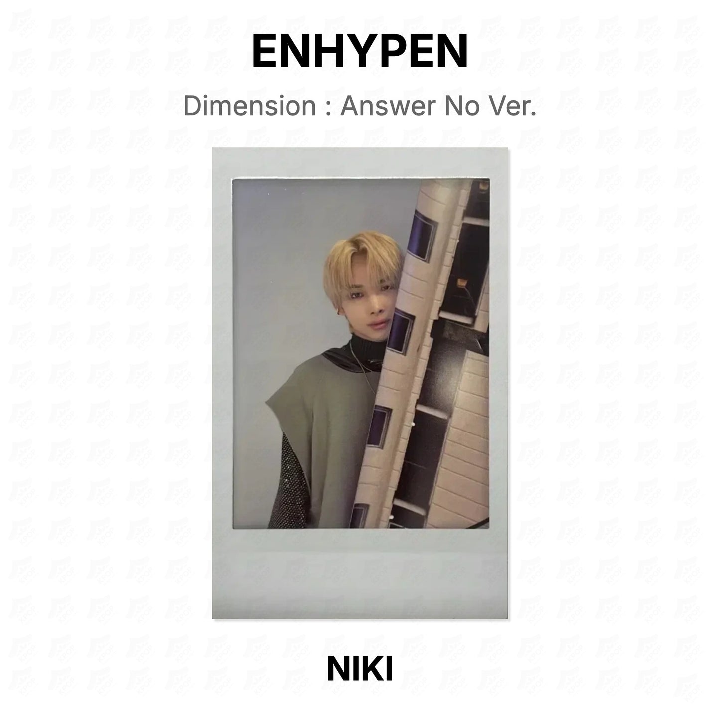 ENHYPEN Dimension : Answer No Ver. Official Photocard