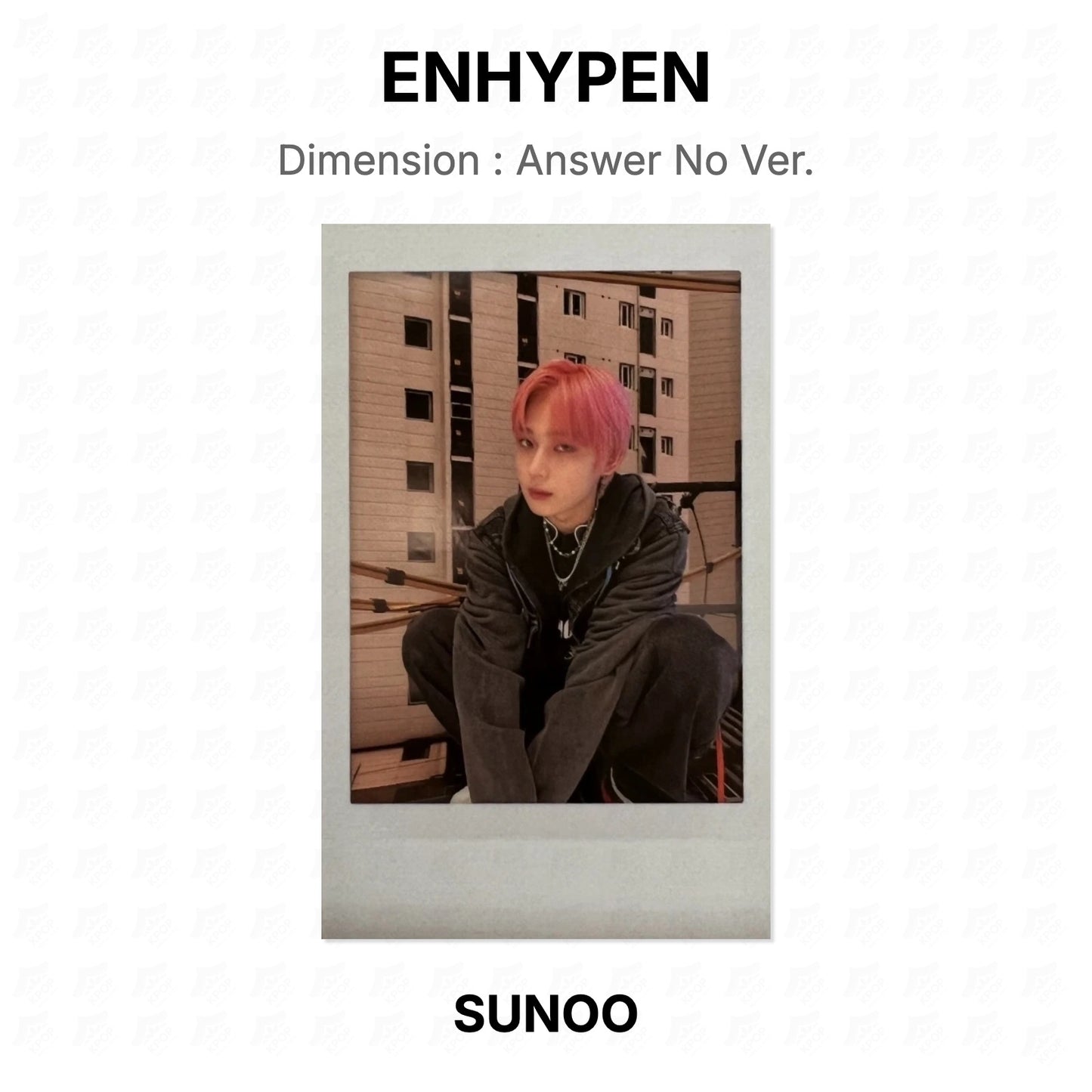 ENHYPEN Dimension : Answer No Ver. Official Photocard