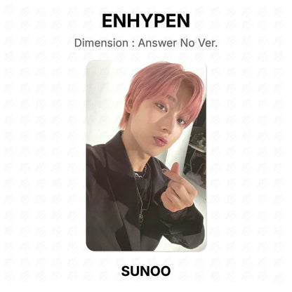 ENHYPEN Dimension : Answer No Ver. Official Photocard
