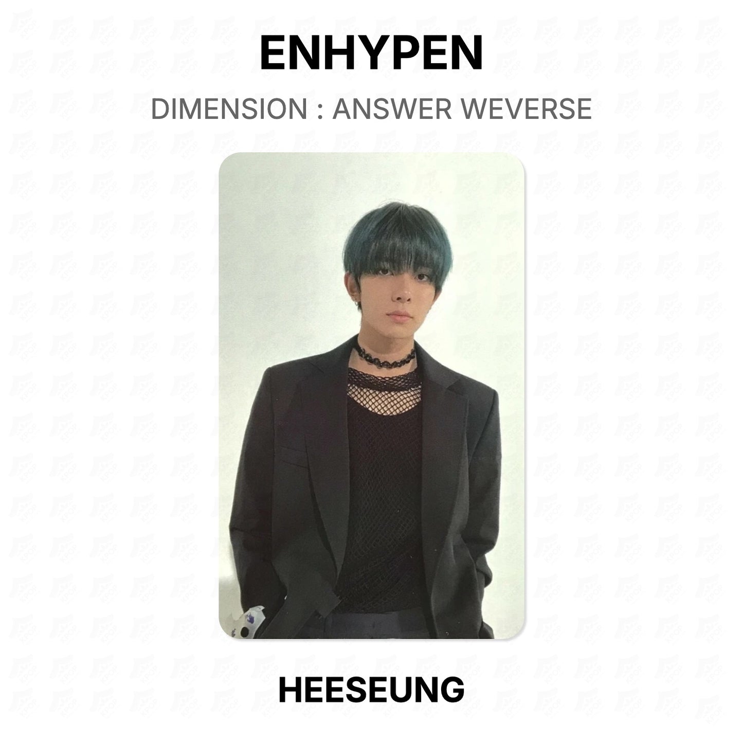 ENHYPEN Dimension : Answer Weverse Official Photocard