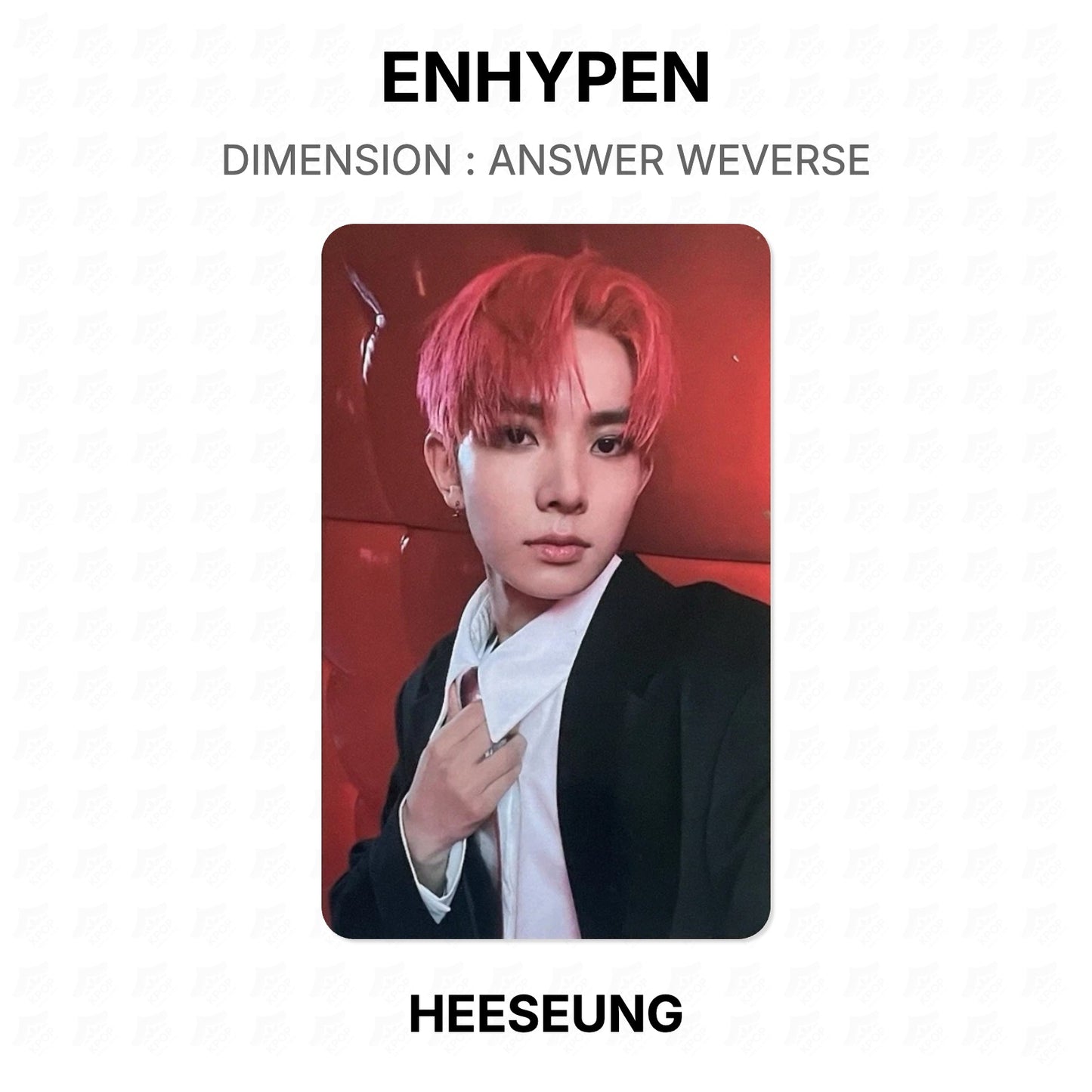 ENHYPEN Dimension : Answer Weverse Official Photocard