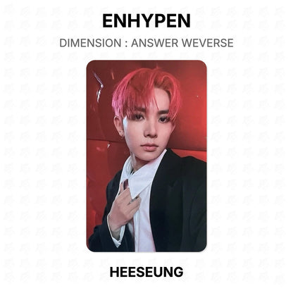 ENHYPEN Dimension : Answer Weverse Official Photocard