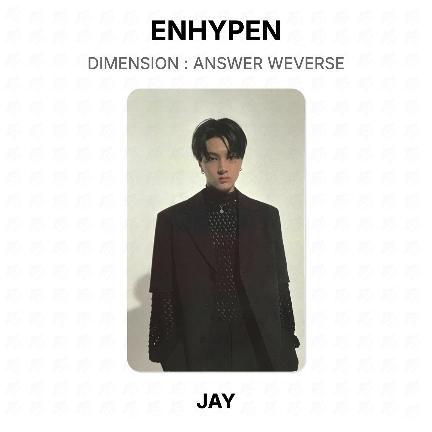 ENHYPEN Dimension : Answer Weverse Official Photocard