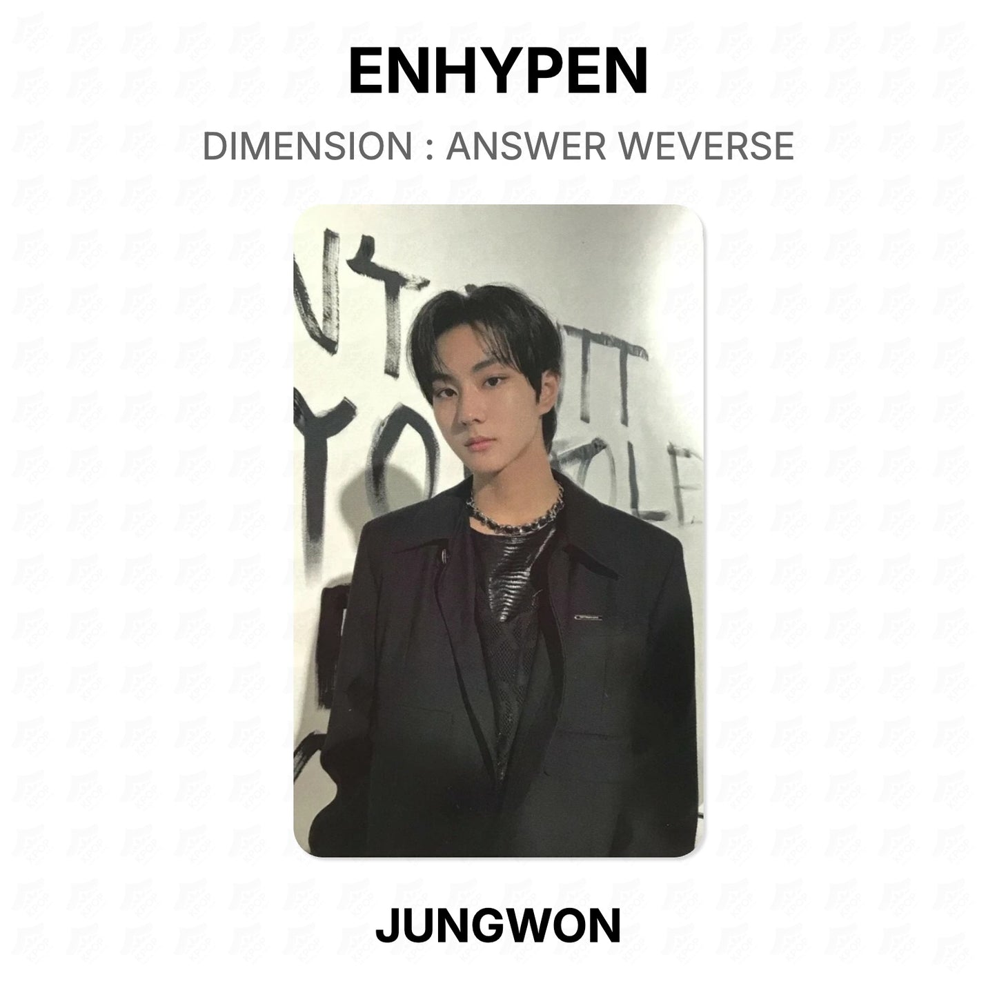 ENHYPEN Dimension : Answer Weverse Official Photocard