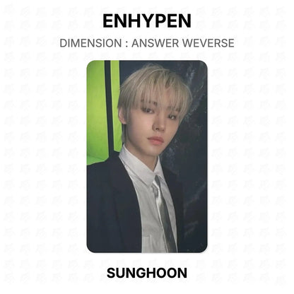 ENHYPEN Dimension : Answer Weverse Official Photocard