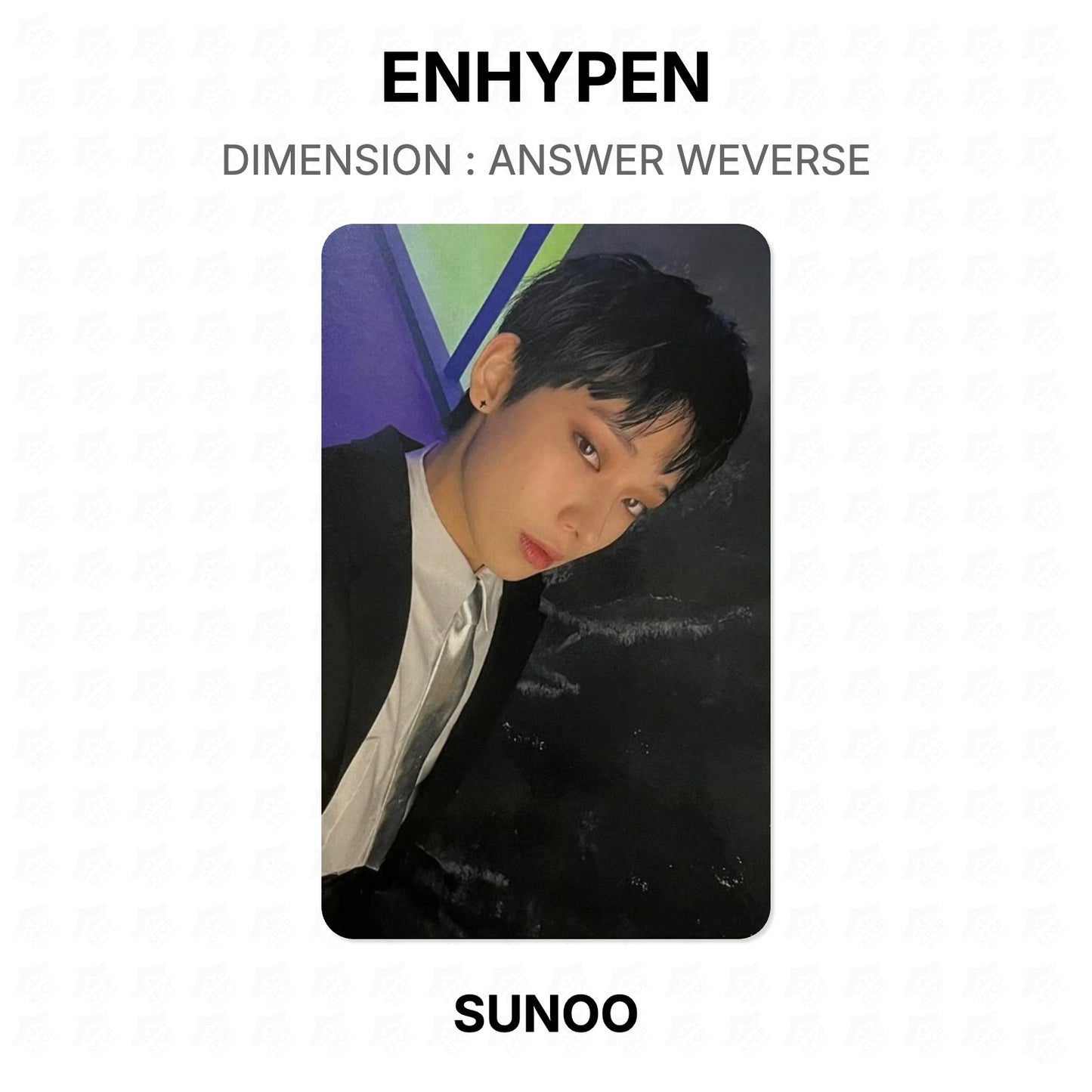 ENHYPEN Dimension : Answer Weverse Official Photocard