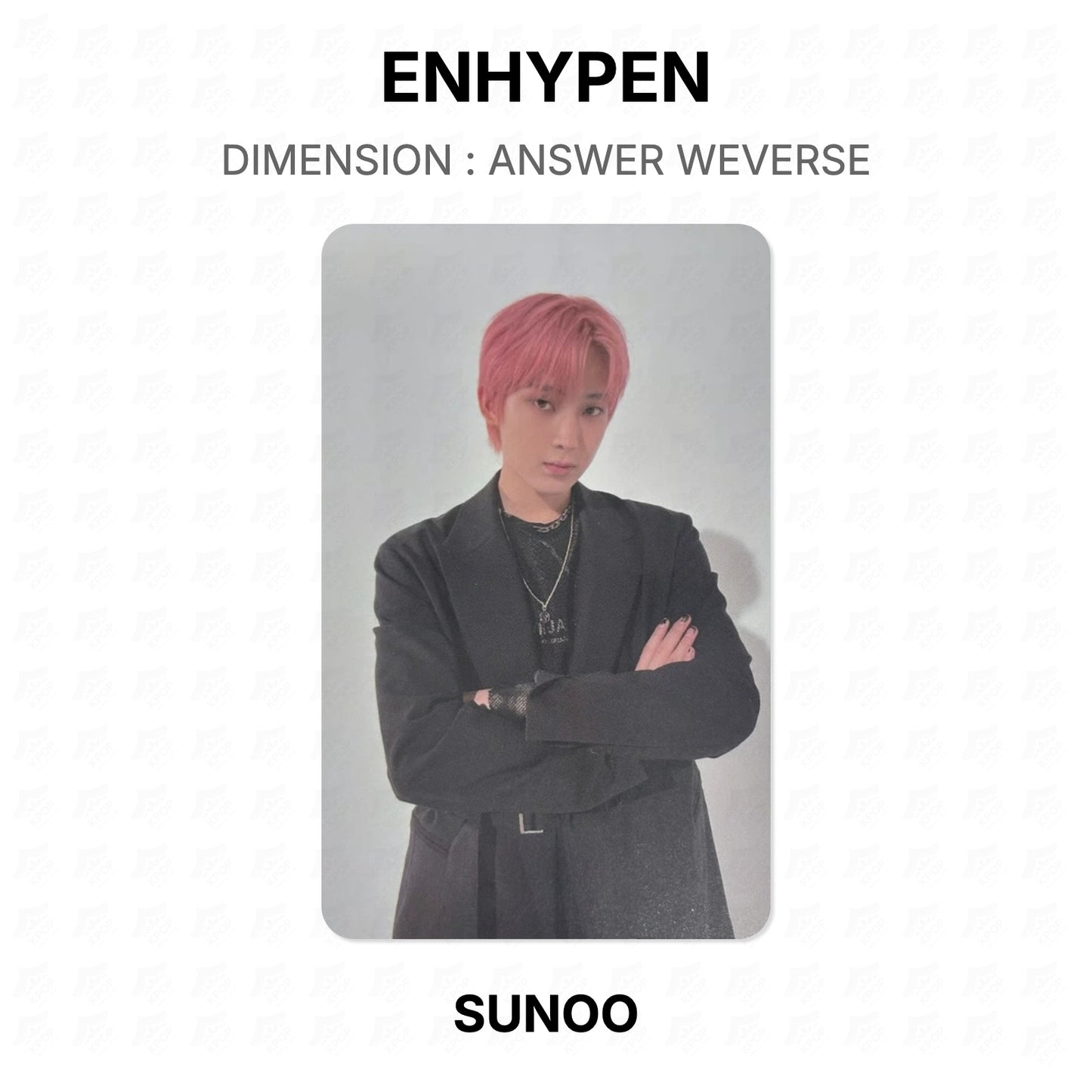 ENHYPEN Dimension : Answer Weverse Official Photocard