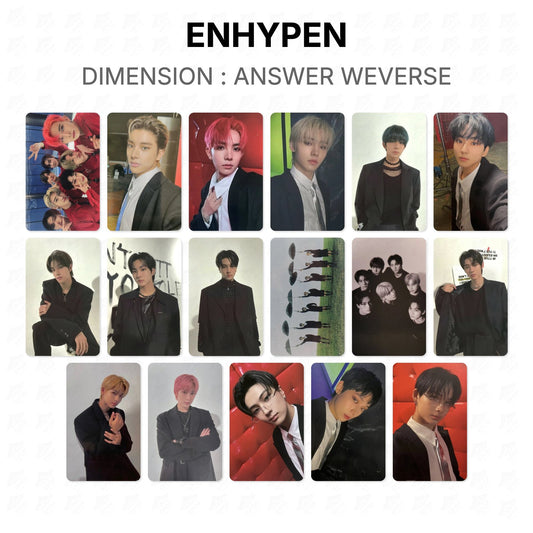 ENHYPEN Dimension : Answer Weverse Official Photocard