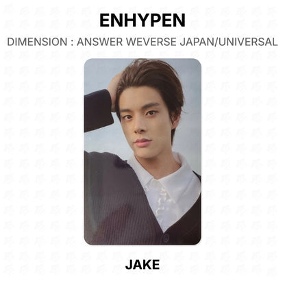 ENHYPEN DIMENSION : ANSWER WEVERSE JAPAN/UNIVERSAL Official Photocard