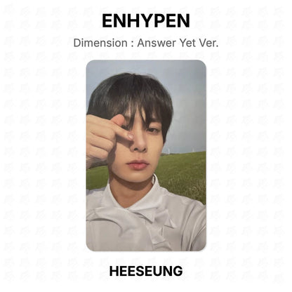 ENHYPEN Dimension : Answer Yet Ver. Offizielle Fotokarte