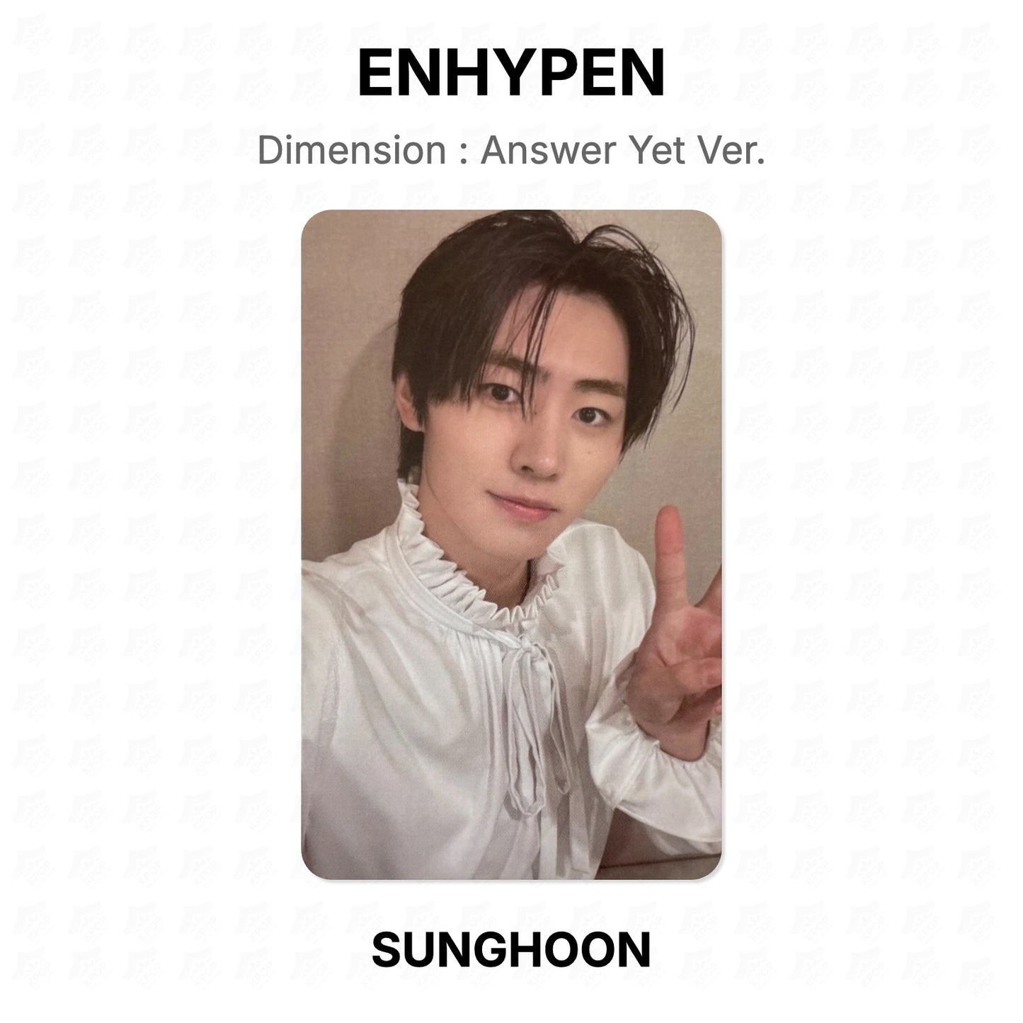 ENHYPEN Dimension : Answer Yet Ver. Offizielle Fotokarte