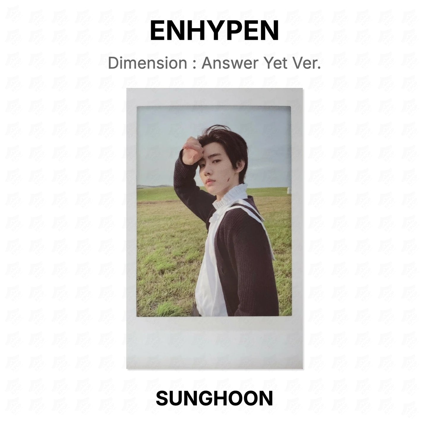 ENHYPEN Dimension : Answer Yet Ver. Offizielle Fotokarte