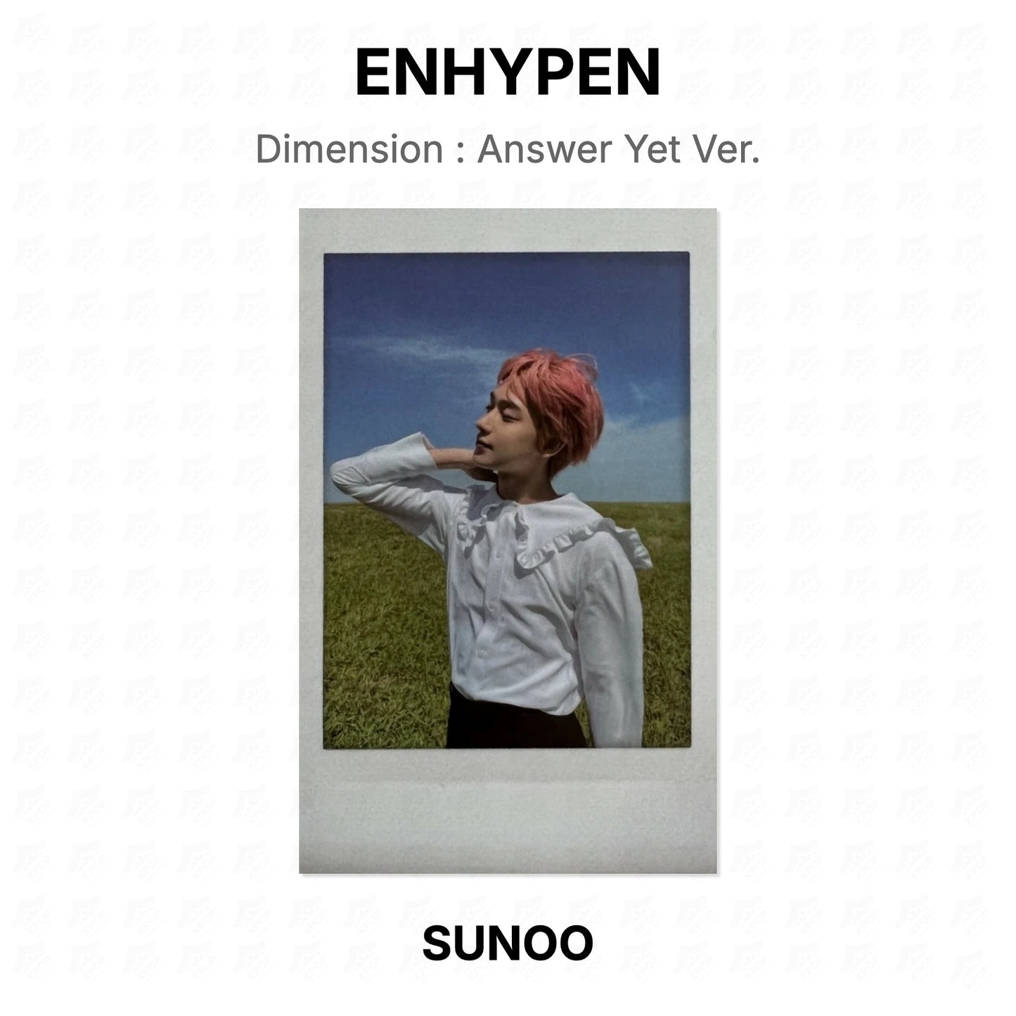 ENHYPEN Dimension : Answer Yet Ver. Offizielle Fotokarte