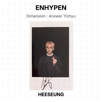 ENHYPEN Dimension : Answer Yizhyu Official Photocard