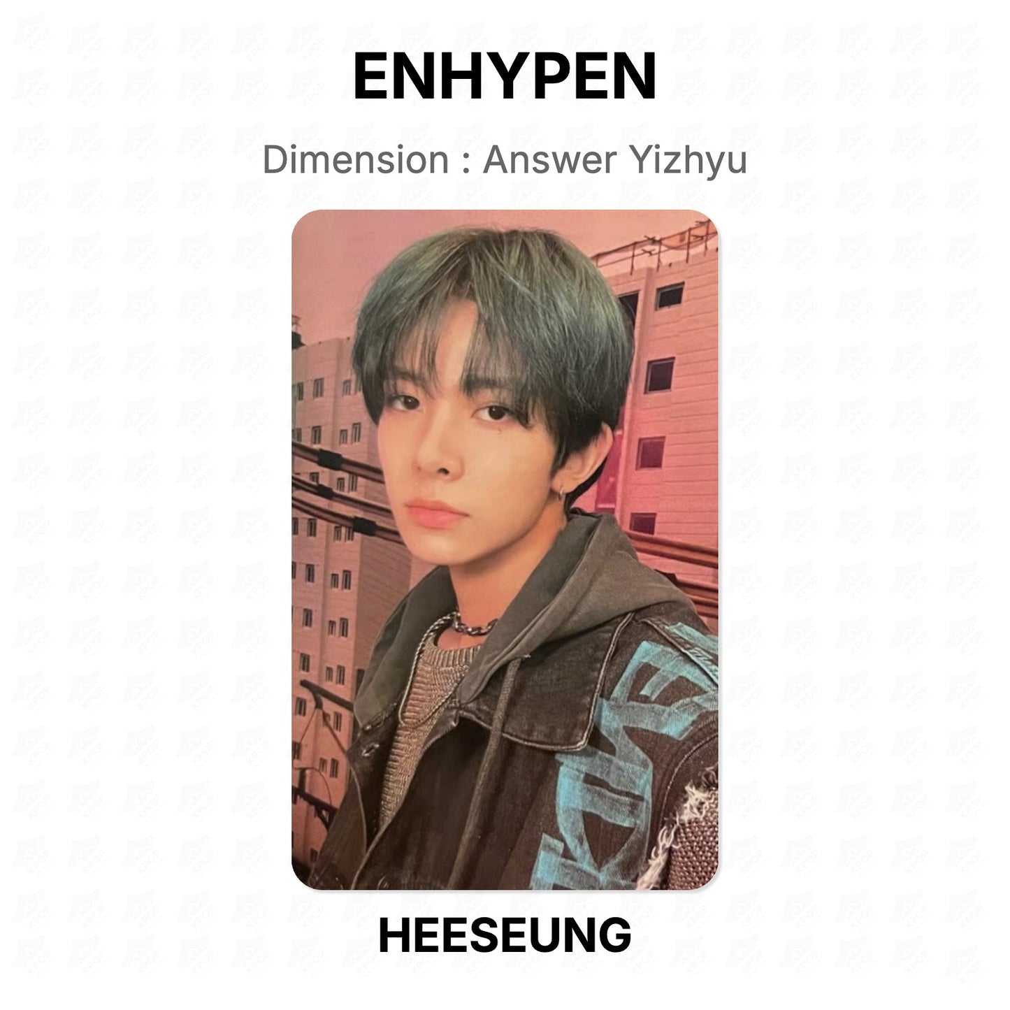 ENHYPEN Dimension : Answer Yizhyu Official Photocard