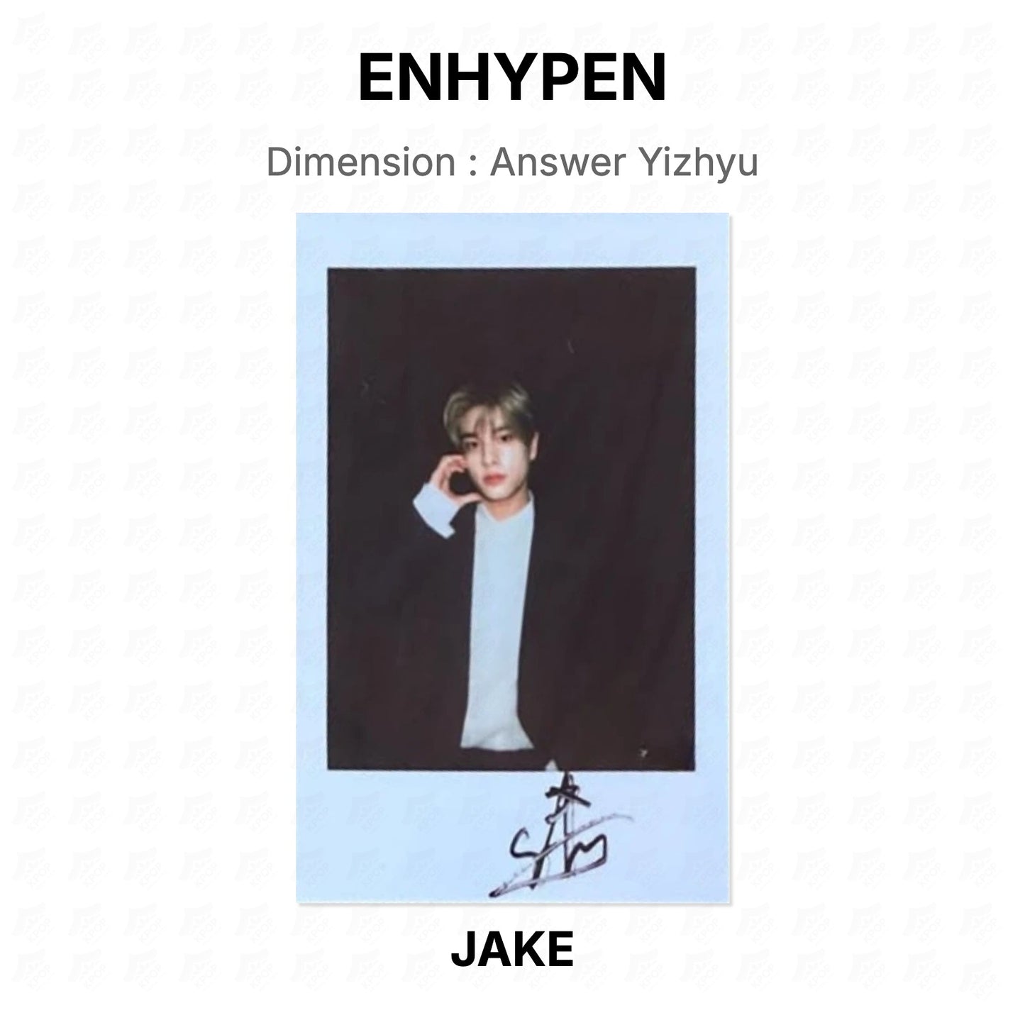 ENHYPEN Dimension : Answer Yizhyu Official Photocard