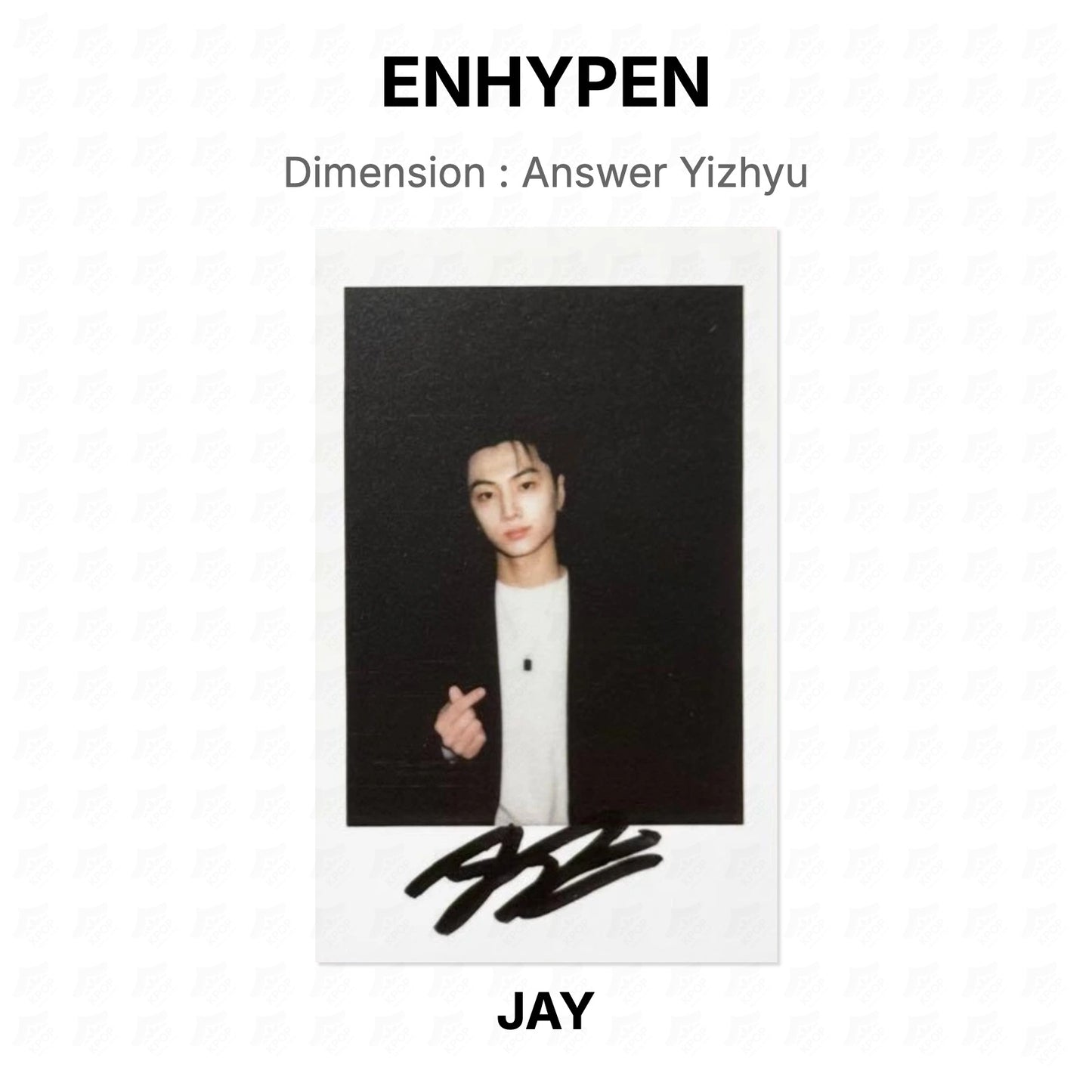 ENHYPEN Dimension : Answer Yizhyu Official Photocard
