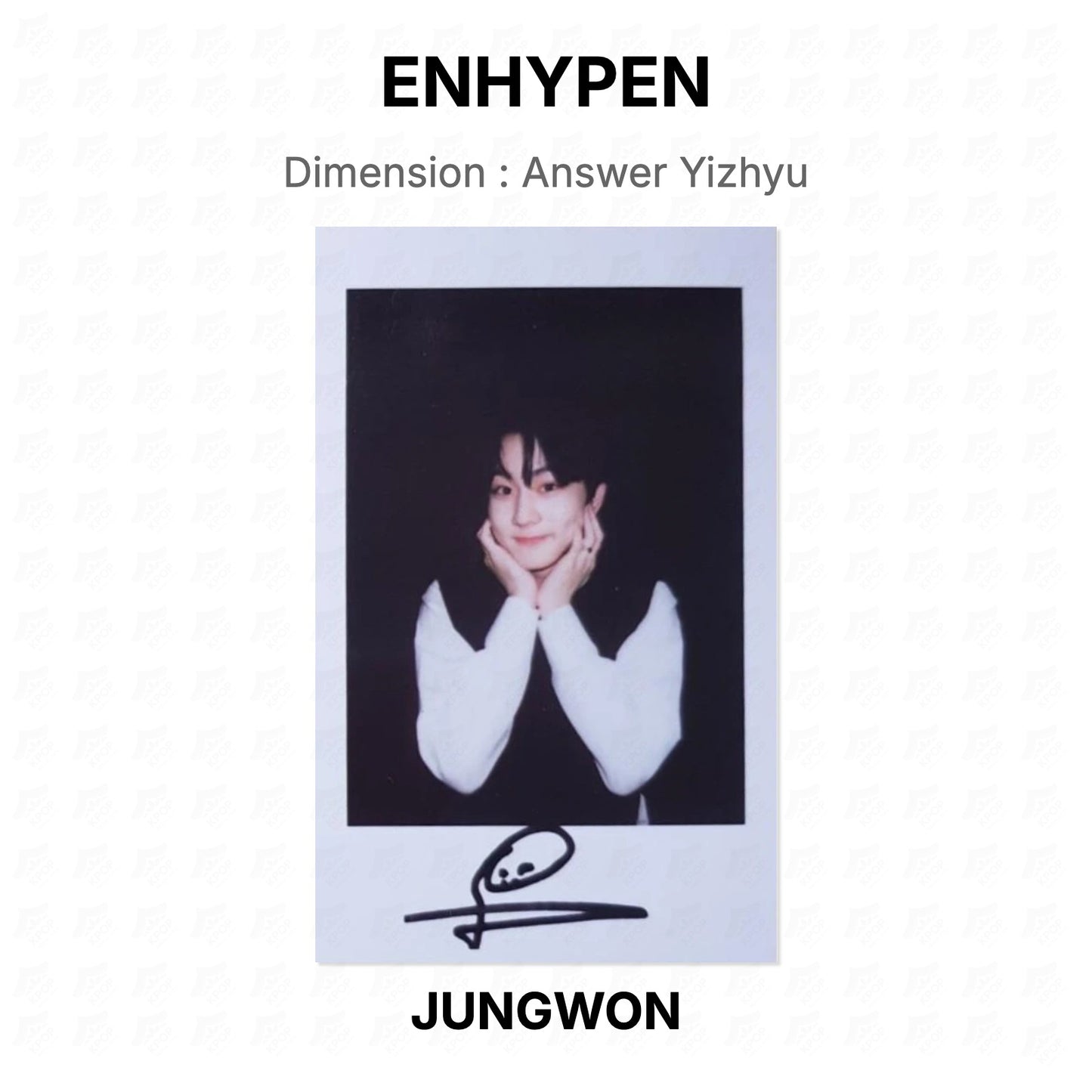 ENHYPEN Dimension : Answer Yizhyu Official Photocard
