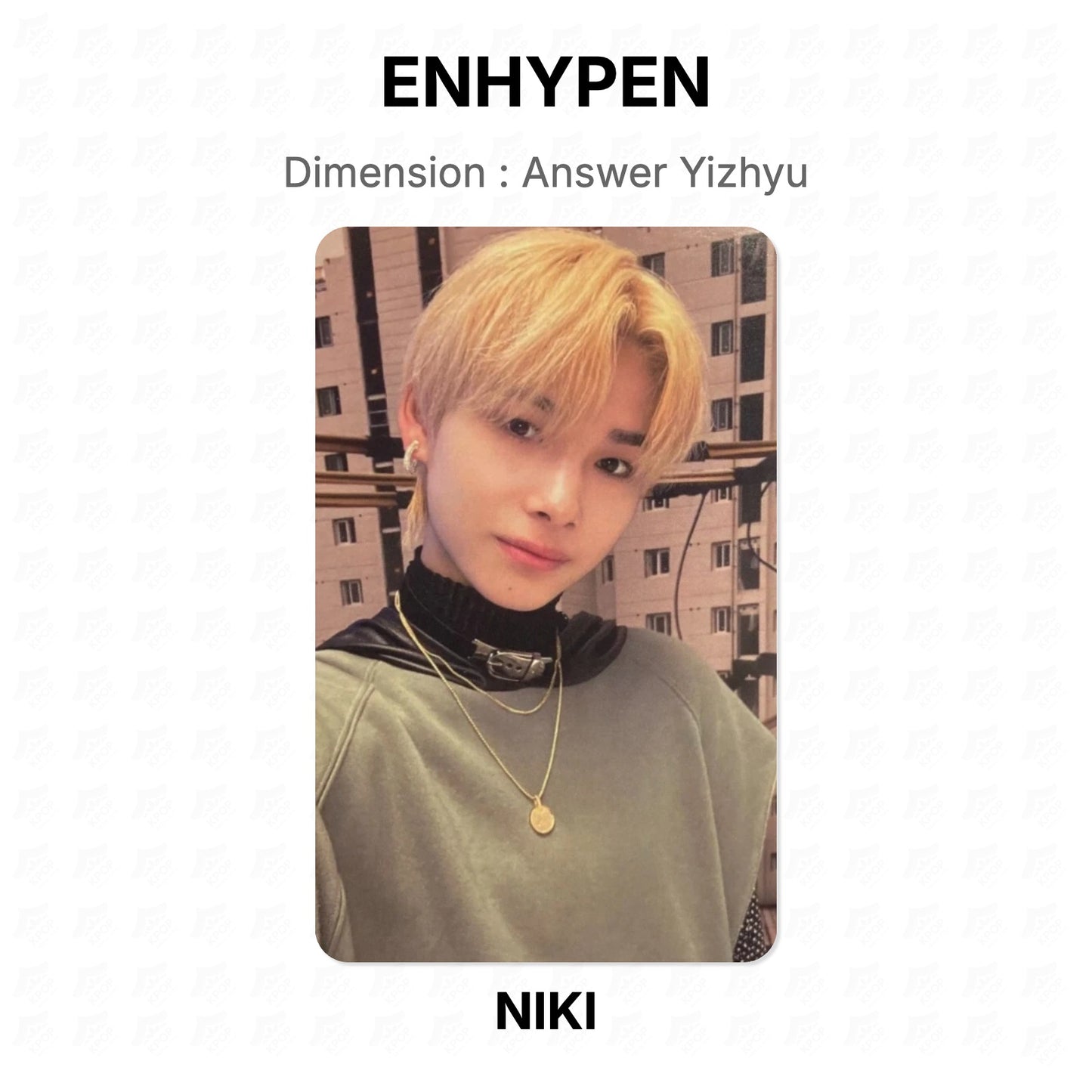 ENHYPEN Dimension : Answer Yizhyu Official Photocard