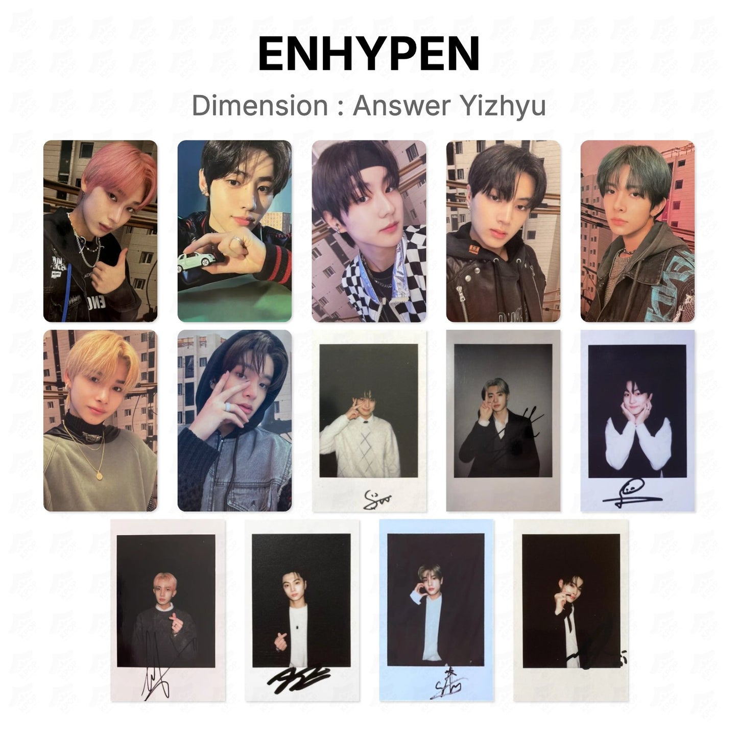 ENHYPEN Dimension : Answer Yizhyu Official Photocard