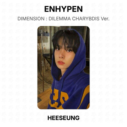 ENHYPEN DIMENSION : DILEMMA CHARYBDIS Ver. Official Photocard