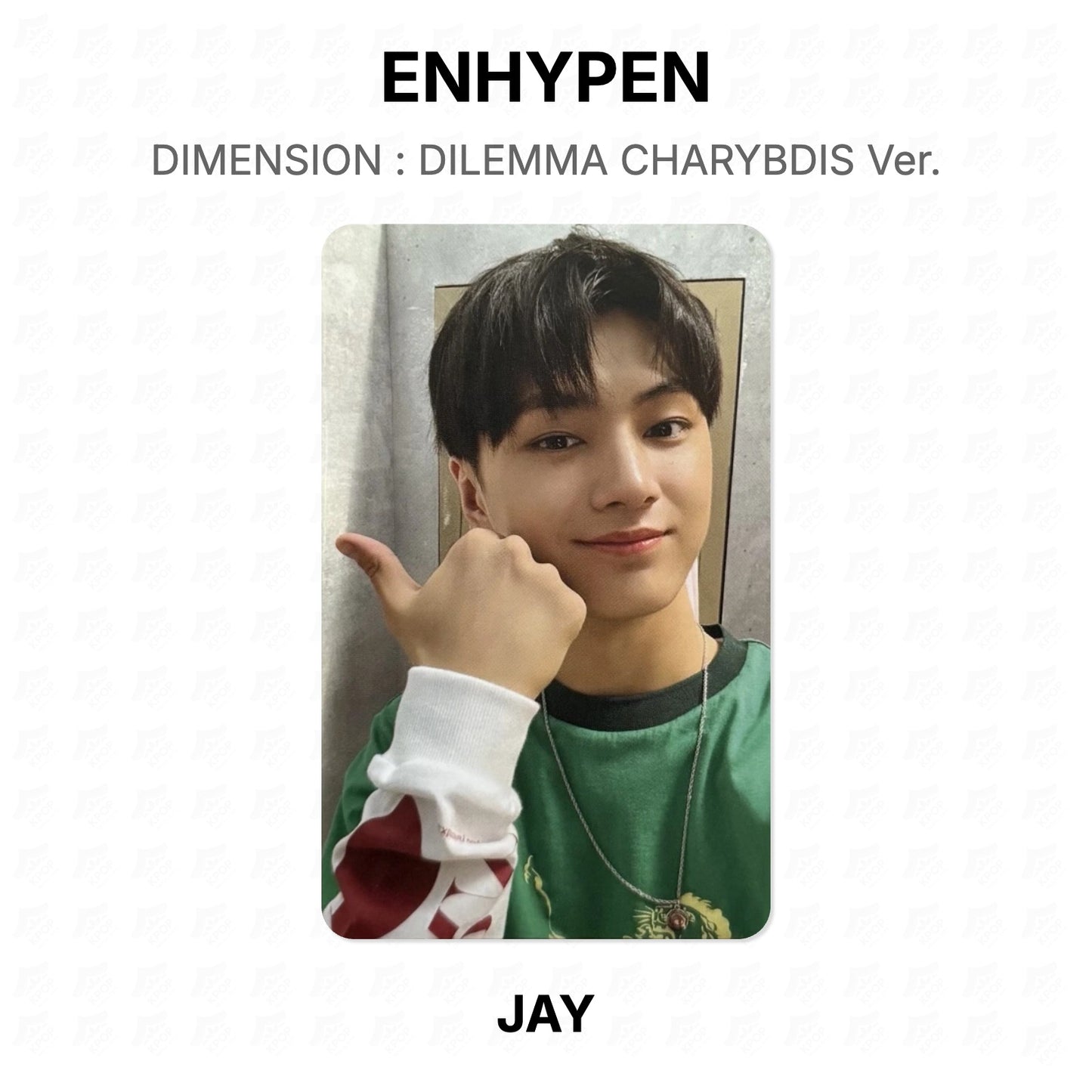 ENHYPEN DIMENSION : DILEMMA CHARYBDIS Ver. Official Photocard