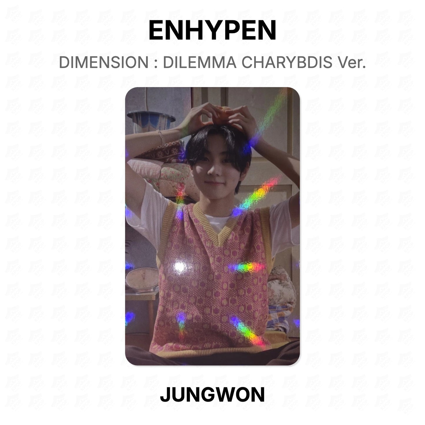 ENHYPEN DIMENSION : DILEMMA CHARYBDIS Ver. Official Photocard