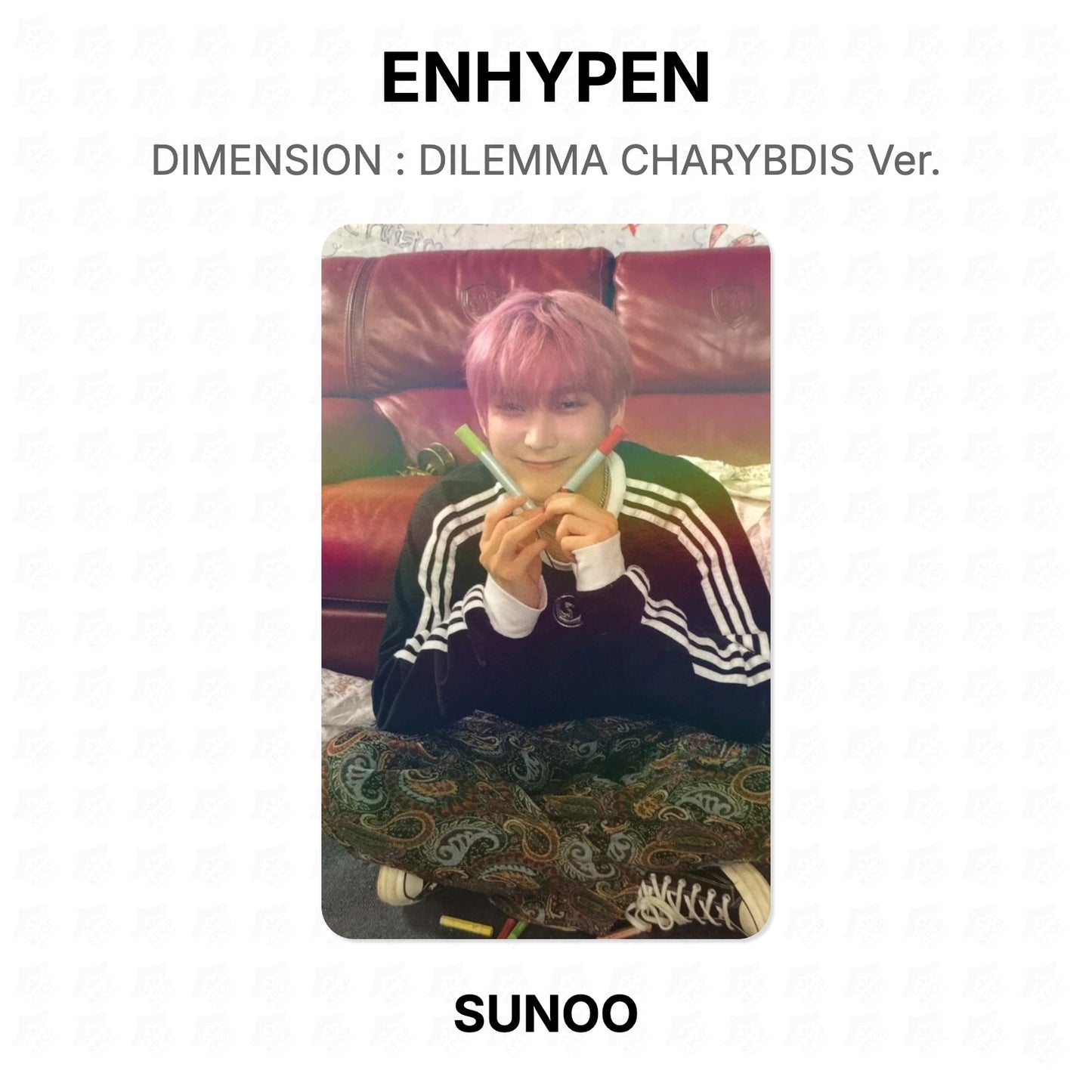 ENHYPEN DIMENSION : DILEMMA CHARYBDIS Ver. Official Photocard