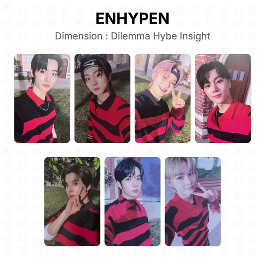 ENHYPEN Dimension : Dilemma Hybe Insight Official Photocard