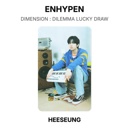 ENHYPEN DIMENSION : DILEMMA LUCKY DRAW Official Photocard