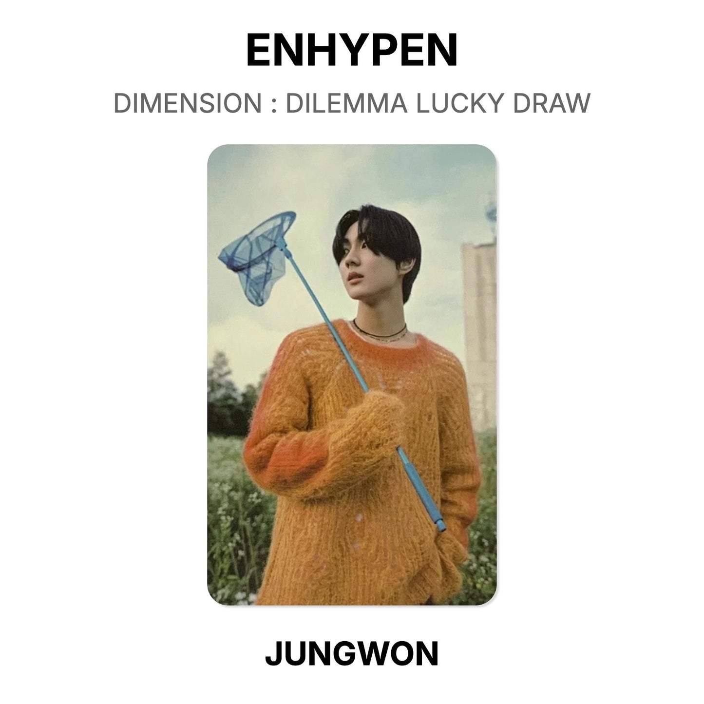 ENHYPEN DIMENSION : DILEMMA LUCKY DRAW Official Photocard