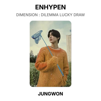 ENHYPEN DIMENSION : DILEMMA LUCKY DRAW Official Photocard