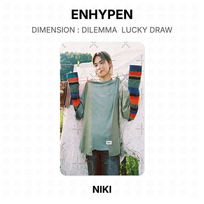 ENHYPEN DIMENSION : DILEMMA LUCKY DRAW Official Photocard