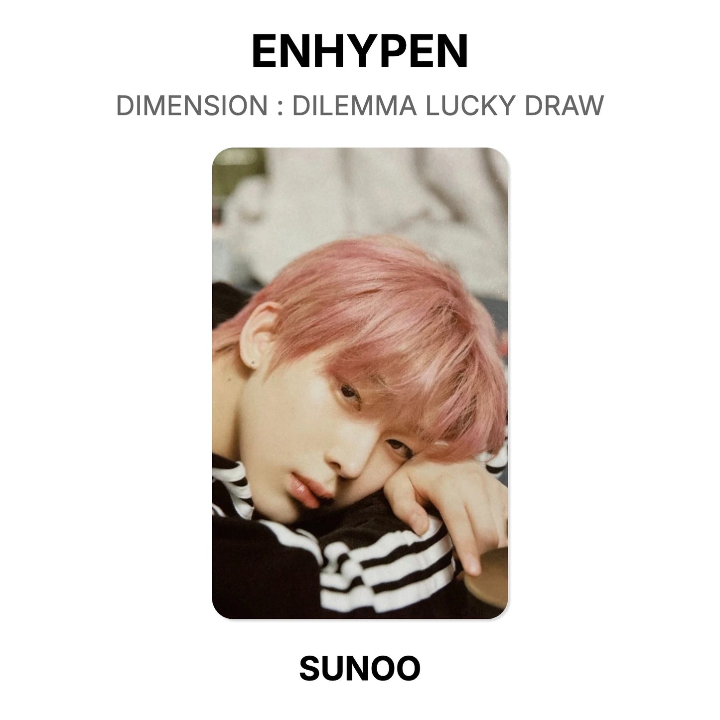 ENHYPEN DIMENSION : DILEMMA LUCKY DRAW Official Photocard