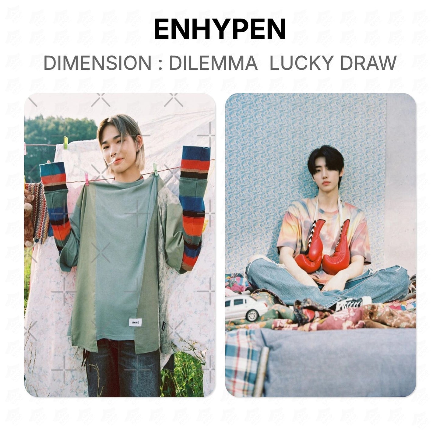 ENHYPEN DIMENSION : DILEMMA LUCKY DRAW Official Photocard