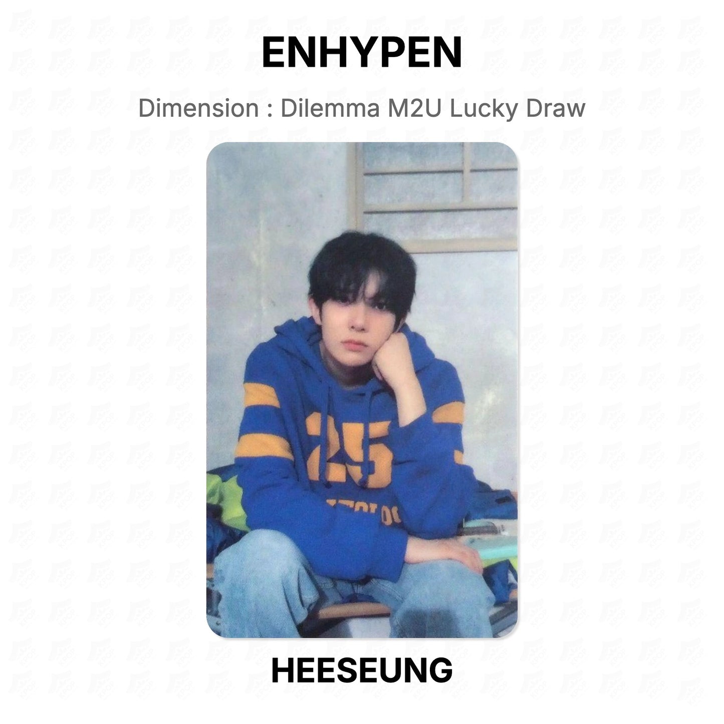 ENHYPEN Dimension : Dilemma M2U Lucky Draw Official Photocard