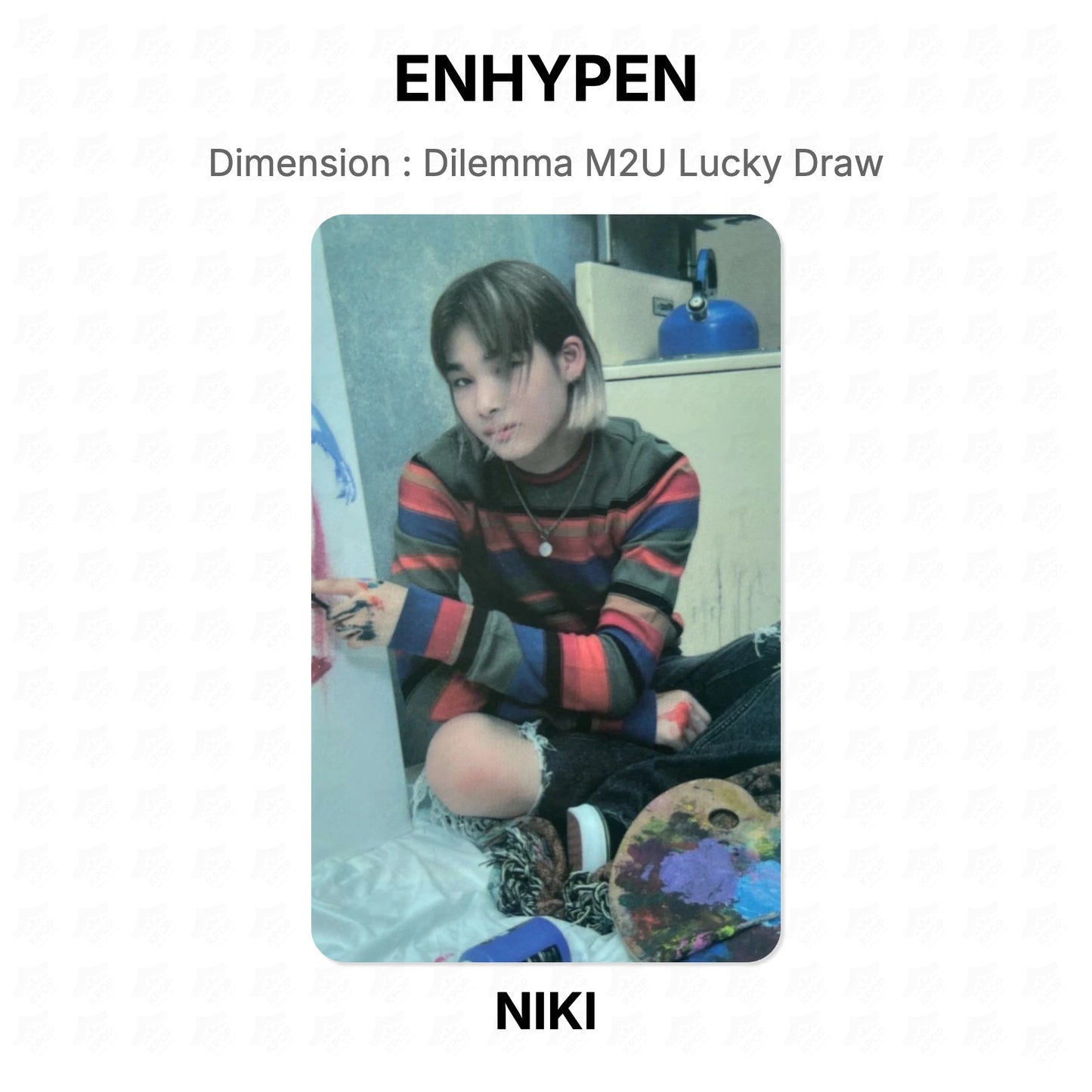 ENHYPEN Dimension : Dilemma M2U Lucky Draw Official Photocard