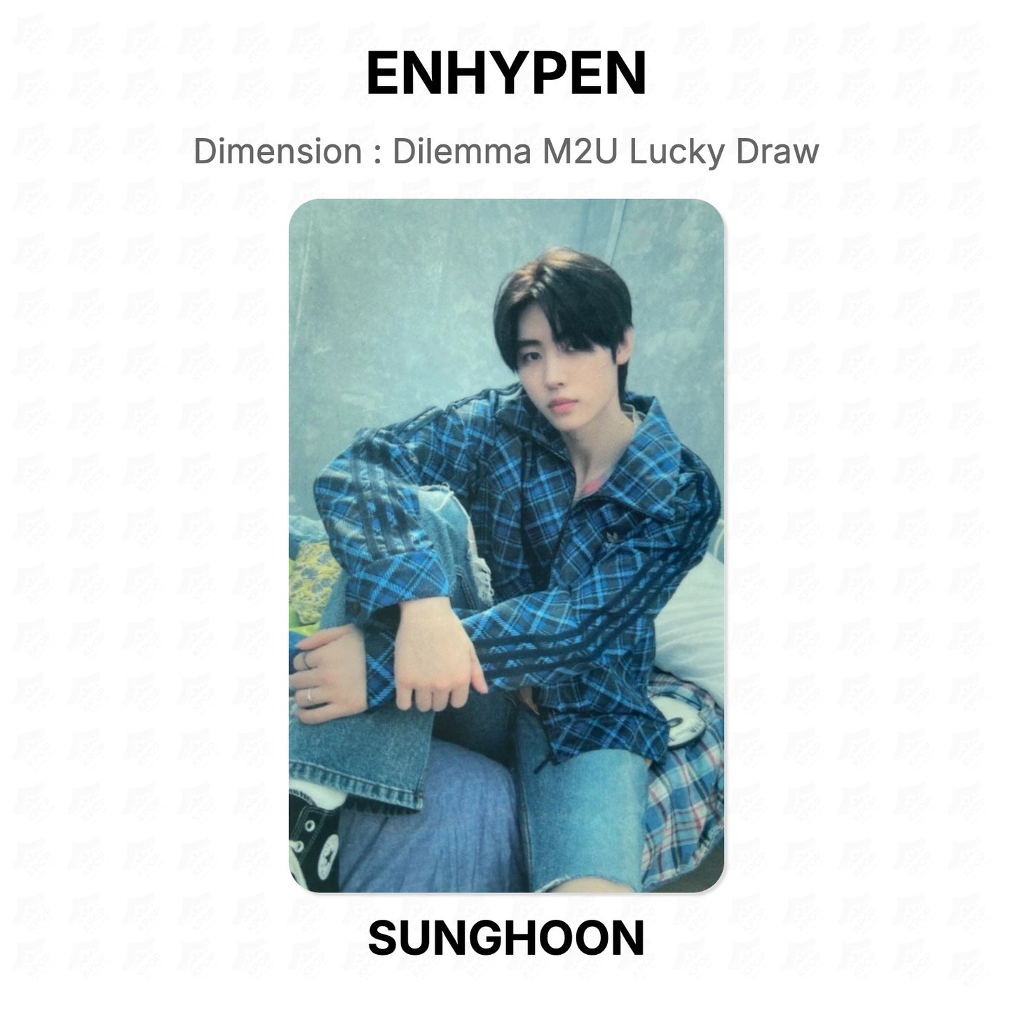 ENHYPEN Dimension : Dilemma M2U Lucky Draw Official Photocard