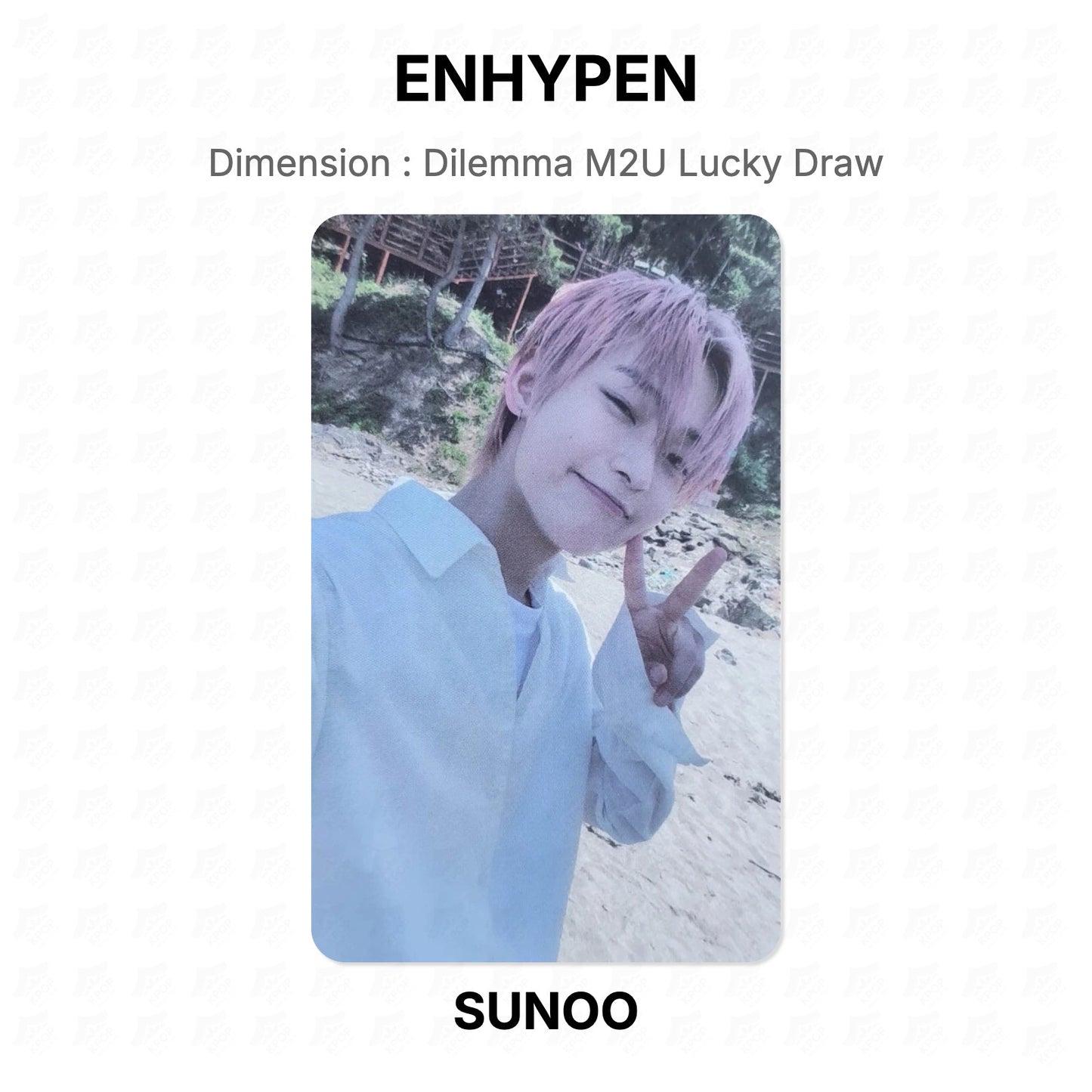 ENHYPEN Dimension : Dilemma M2U Lucky Draw Official Photocard
