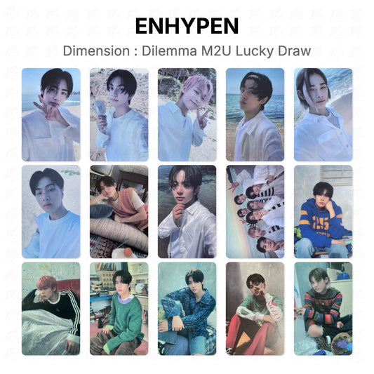 ENHYPEN Dimension : Dilemma M2U Lucky Draw Official Photocard