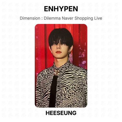 ENHYPEN Dimension : Dilemma Naver Shopping Live Official Photocard