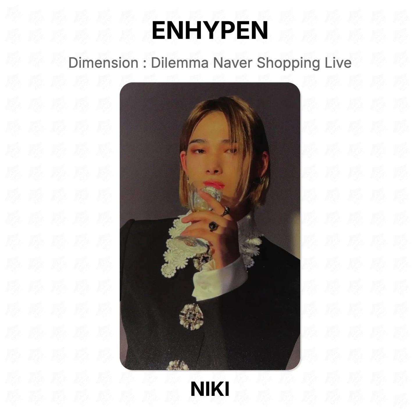 ENHYPEN Dimension : Dilemma Naver Shopping Live Official Photocard