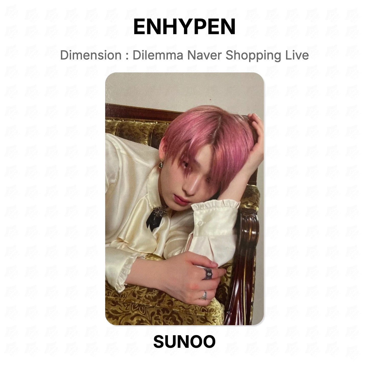 ENHYPEN Dimension : Dilemma Naver Shopping Live Official Photocard