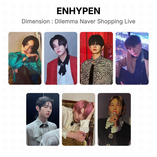 ENHYPEN Dimension : Dilemma Naver Shopping Live Official Photocard