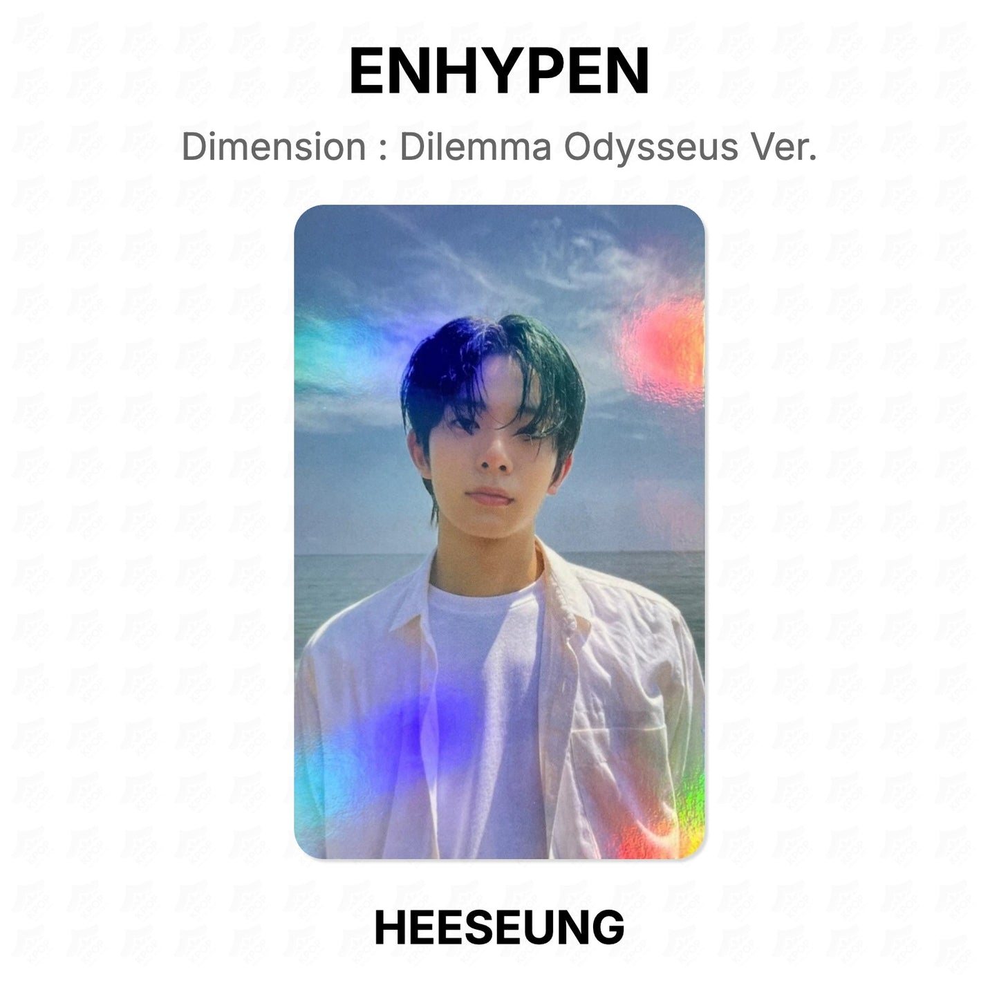 ENHYPEN Dimension : Dilemma Odysseus Ver. Official Photocard