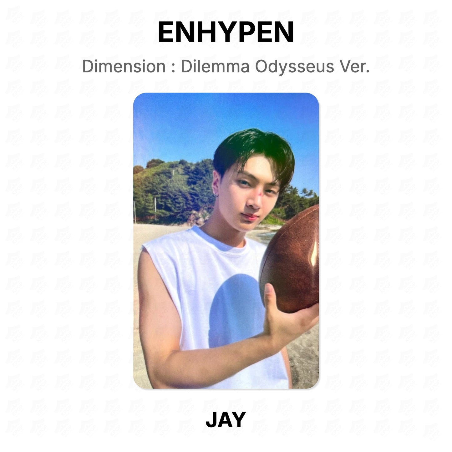 ENHYPEN Dimension : Dilemma Odysseus Ver. Official Photocard