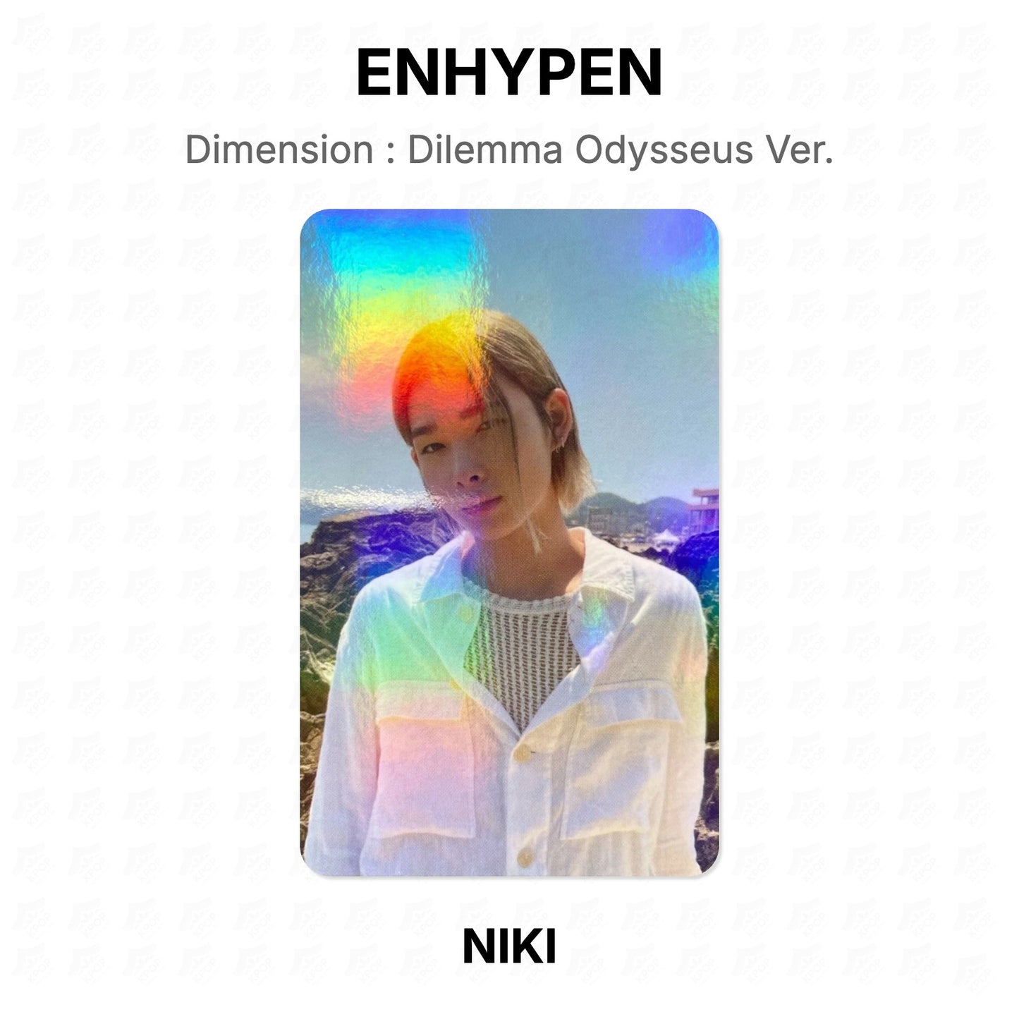 ENHYPEN Dimension : Dilemma Odysseus Ver. Official Photocard