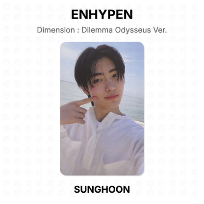 ENHYPEN Dimension : Dilemma Odysseus Ver. Official Photocard