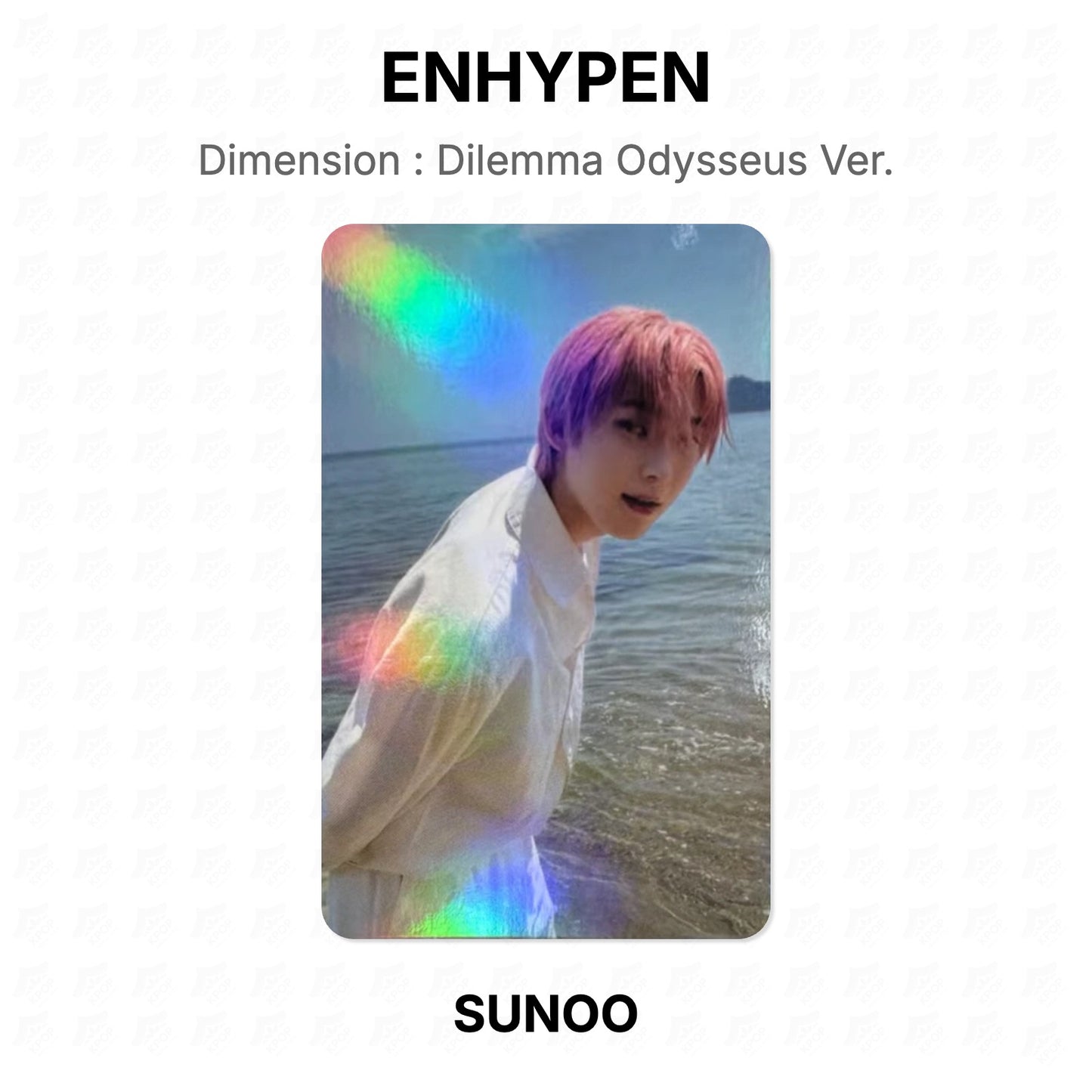 ENHYPEN Dimension : Dilemma Odysseus Ver. Official Photocard